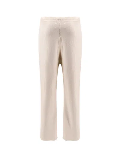 Maison Margiela Pantaloni Jogger In Cotone In Neutral