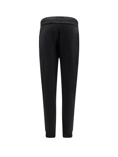 Hugo Boss Cotton Jogger Trousers In Black