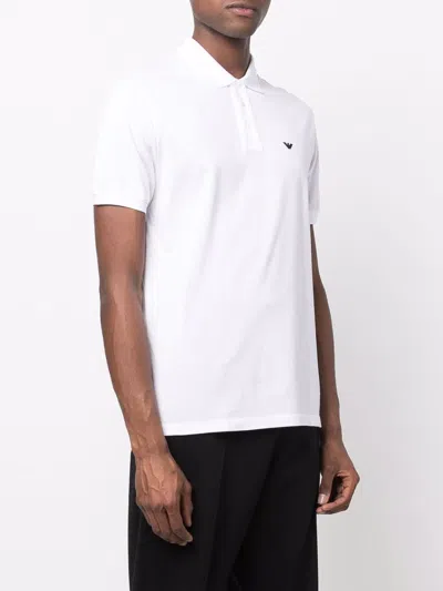 Emporio Armani T-shirts And Polos In White