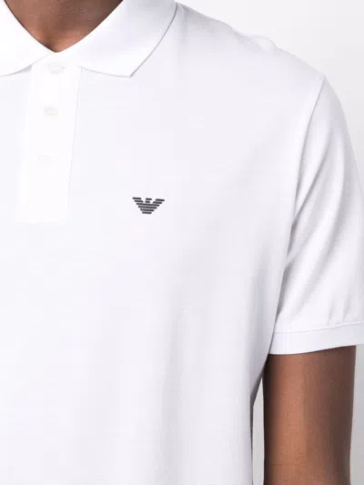 Emporio Armani T-shirts And Polos In White