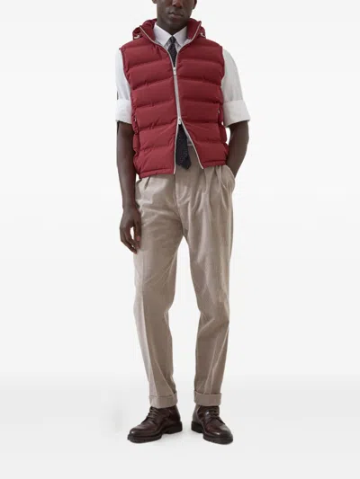 Brunello Cucinelli Men's Basic Fit Solid Sport Shirt With Button-down Collar In White