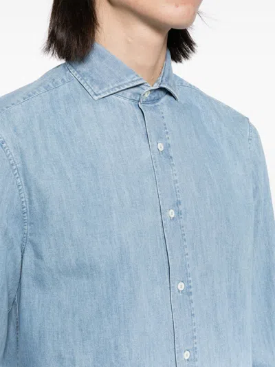 Brunello Cucinelli Men Cotton Shirt