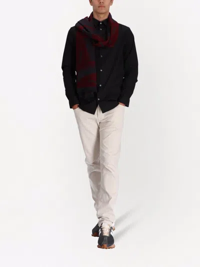 Emporio Armani Stretch-fit Shirt With Button Closure