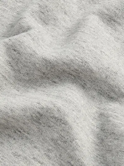 Woolrich Heathered Texture Elasticated Waistband Shorts In Grey