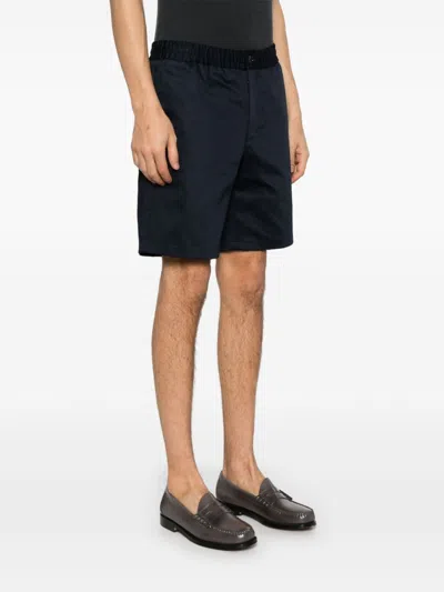 Ami Alexandre Mattiussi Ami Paris Men Cotton Shorts In Blue