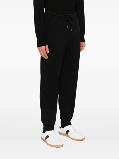 Tom Ford Blu Sweatpants With Elastic Waistband In Black