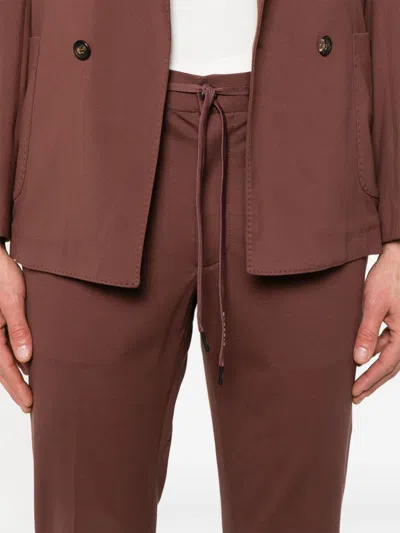 Circolo 1901 Trousers Cotton Belt Loops In Brown