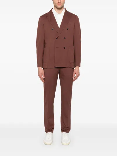 Circolo 1901 Trousers Cotton Belt Loops In Brown