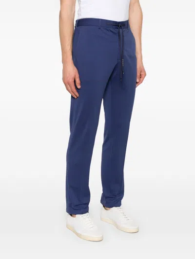 Circolo 1901 Trousers Cotton Elasticated Waistband In Blue