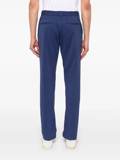 Circolo 1901 Trousers Cotton Elasticated Waistband In Blue