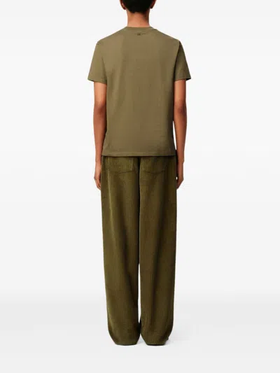 Ami Alexandre Mattiussi Ami Paris Bronze Corduroy Trousers Men In Multi