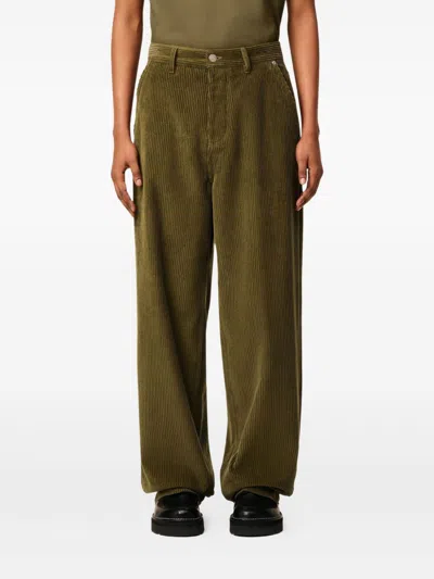 Ami Alexandre Mattiussi Ami Paris Bronze Corduroy Trousers Men In Multi