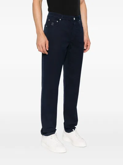 Brunello Cucinelli Men Cotton Trousers
