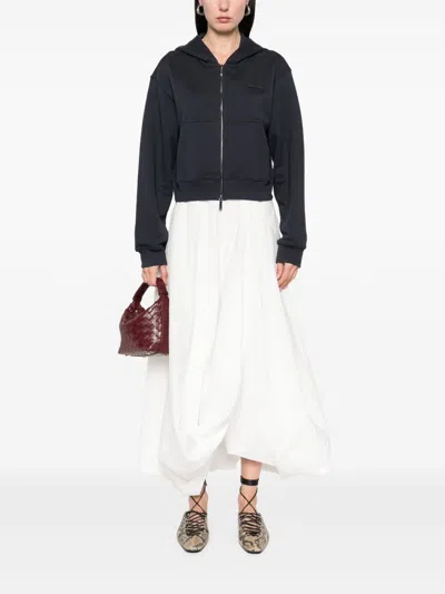 Emporio Armani Cotton Zipped Hoodie