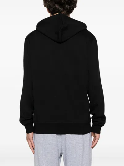 Brunello Cucinelli Hoodie Cotton Drawstring In Black