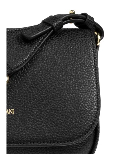 Emporio Armani Official Store Deer-print Mini Bag In Black