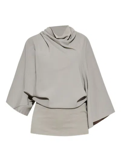Rick Owens Top With A Decorative Neckline In Multi