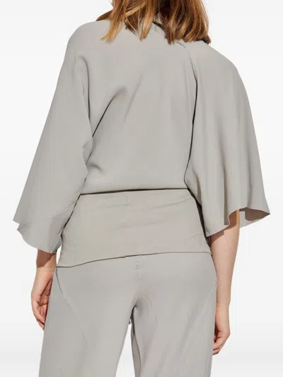 Rick Owens Top With A Decorative Neckline In Multi