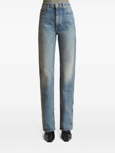 Khaite Danielle Denim Jeans In Multi