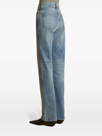Khaite Danielle Denim Jeans In Multi