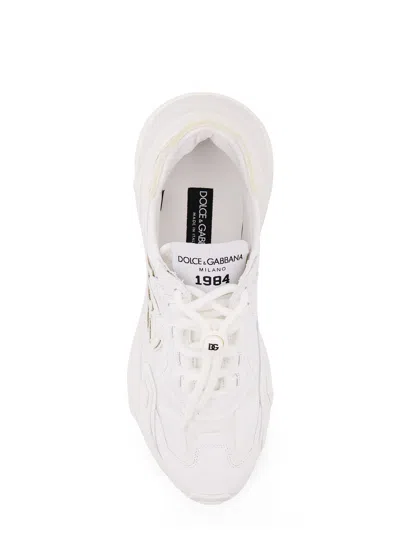 Dolce & Gabbana Men Day Faster Low-top Nylon And Leather Sneakers