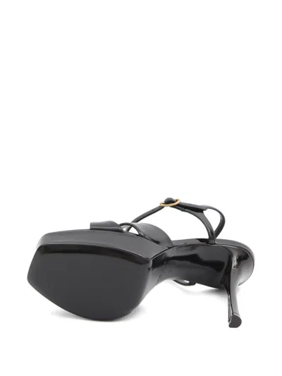 Saint Laurent 110mm Crossover Platform Sandals