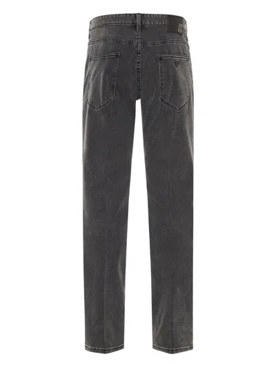 Emporio Armani Denim Cotton Jeans In Green