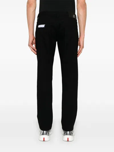 Emporio Armani Man Pants Black Size 31 Cotton, Elastane