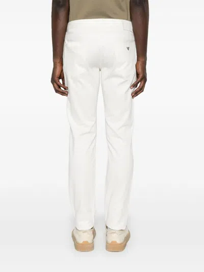Emporio Armani Denim Cotton Jeans In White