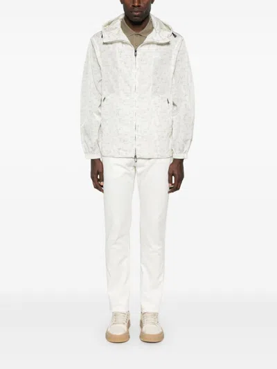 Emporio Armani Denim Cotton Jeans In White