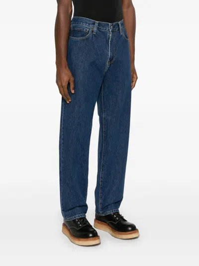 Carhartt Wip Aaron Trousers Jeans Clothing In Blue
