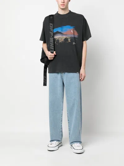 Carhartt Jeans  Wip Men Color Gnawed Blue In Blue