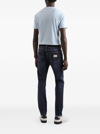 Dolce & Gabbana Jeans With Belt Loops In Black