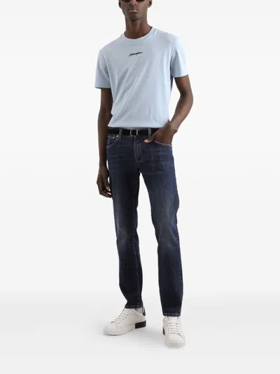 Dolce & Gabbana Jeans With Belt Loops In Black