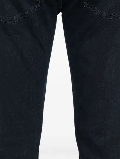 Emporio Armani Man Pants Black Size 31 Cotton, Elastane In Black
