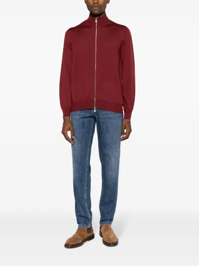 Brunello Cucinelli Rolled Cuff Denim Jeans