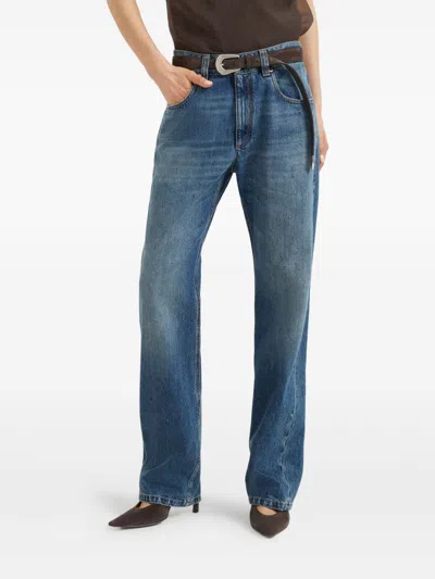 Brunello Cucinelli Women Denim Cotton Jeans