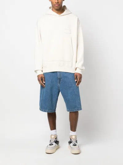 Carhartt Wip  Landon Blue Denim Shorts In Blue