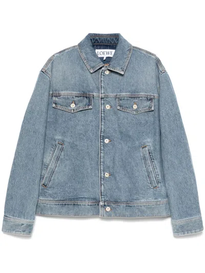 Loewe Jacket Men In Blue