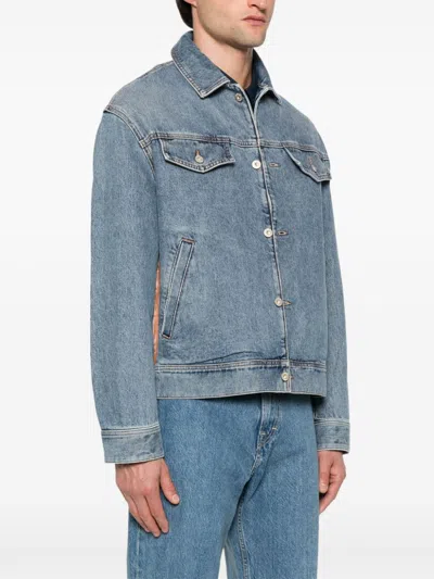 Loewe Jacket Men In Blue