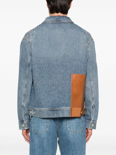 Loewe Jacket Men In Blue