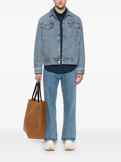 Loewe Jacket Men In Blue