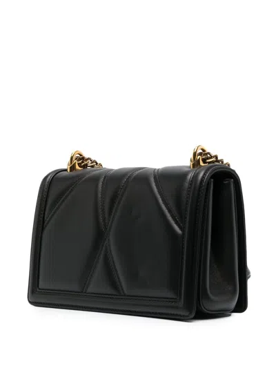 Dolce & Gabbana Devotion Medium Leather Shoulder Bag