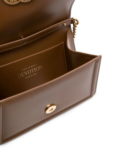 Dolce & Gabbana Devotion Small Leather Handbag