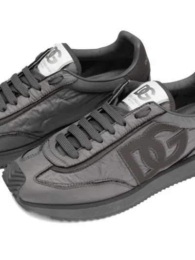 Dolce & Gabbana Cushion Nylon Sneakers Rubber Sole