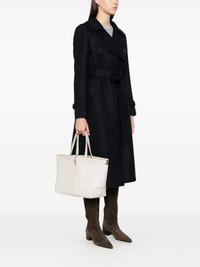 Tod's Di Bag Folio Small Leather Tote Bag