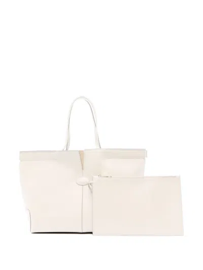 Tod's Di Bag Folio Small Leather Tote Bag
