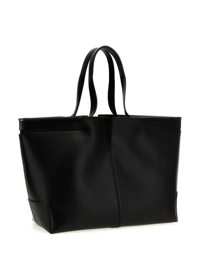 Tod's Di Bag Folio Leather Shopping Bag
