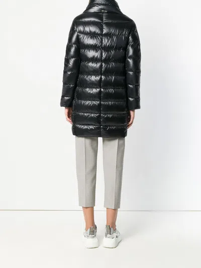 Herno Dora Long Down Jacket In Black