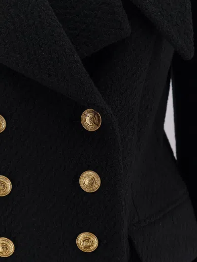 Chloé Double-breasted Virgin Wool Blend Blazer